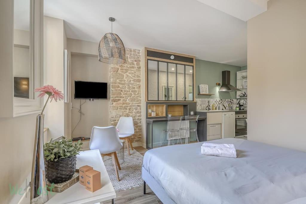 Comfortable Fully Equipped Studio - City Center Dijon Buitenkant foto